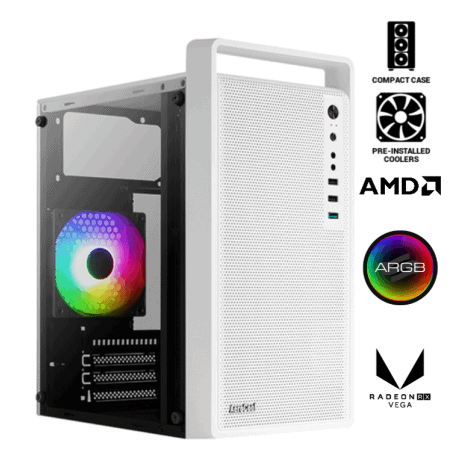 RMPC EARL START | AMD Ryzen™ 5 5600G | Radeon™ Vega 7 Graphics | 16Gb RAM DDR4 | 250GB-2TB M.2 SSD